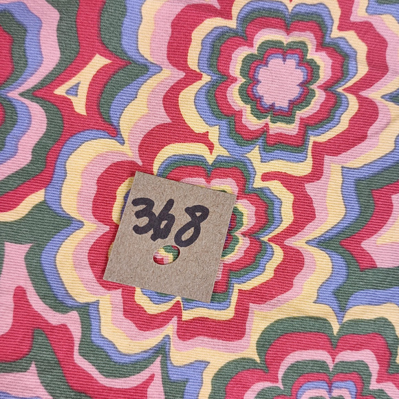 The Ragged Priest Pants Womens 10 Psychedelic Floral Belted High Rise Festival - Picture 12 of 12